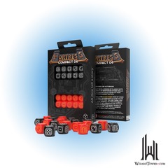 FORTRESS COMPACT D6 BLACK AND RED